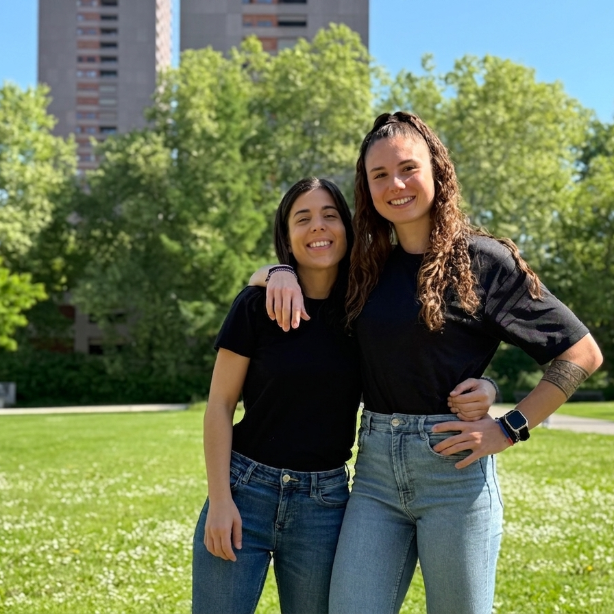 Stefanie and Tosca, founders of Scalemint