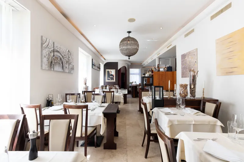 Inside our restaurant in Zurich